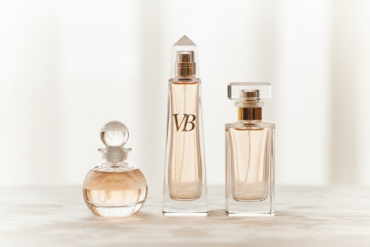 VB Crystal Perfume Bottles — Vanity Vignette